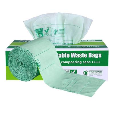 China Plastic Degradable Solution Pbat Compostable Bio Waste Packaging Eco Friendly Waste Bag Pet Waste Bag for sale