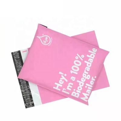 China 100% Safety 100% Eco Friendly Wholesale Eco Friendly Mailing Cornstarch Biodegradable Custom Color Printed PLA Compostable Mailing Bags for sale