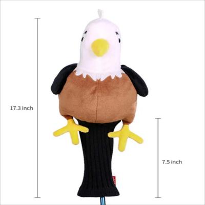 China Cheap Cute Plush Soft And Comfortable Recycled Safe Factory Price Golf Head Cover For Anyone OEM&ODM Wholesale for sale