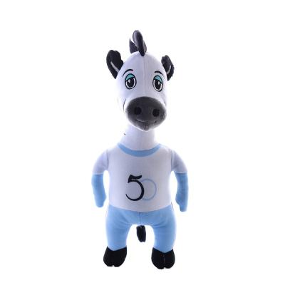 China Plush Best Selling Wholesale Zebra Stuffed And Plush Toys Animals For Kids for sale