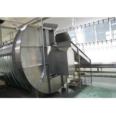 China POULTRY Factory Supply Farm Use 500-2000 Chicken / Hour Cooling Slaughter Machine for sale