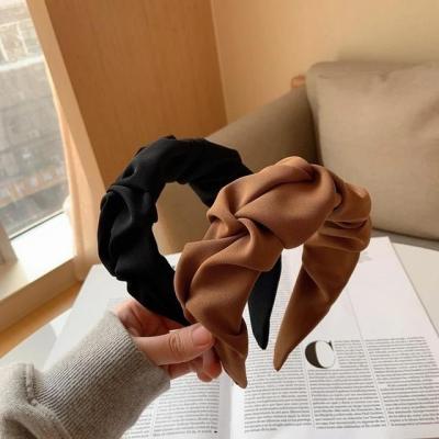 China Fashion Hairbands Women Headbands Women Headdress Hair Band Circle Hairband Girls Hair Bow Accessories Headwear Scrunchie Korean Comfy Soft Korean Tiara for sale