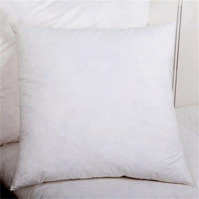 China Anti-Static Decorative 28x28 Tile Down Insert And Feathers Fill 100% Cotton Cover 233 Thread Count Square Pillow Insert - Made In for sale