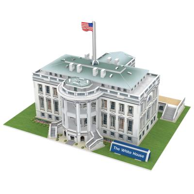 China Toy World Famous Cartoon Architecture Series USA Architecture Building Family Puzzle Office Decor Birthday Gifts for sale