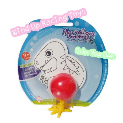 China Wind Up Race Toy , Cute Wind Up Waddle Race Game For Kids 1E003-A6 for sale