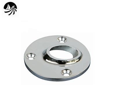 China Factory Stainless Steel Boat Accessories Round Base For Welding 60 Degree Marine Hardware For Boat/Yacht/Boat Trims for sale