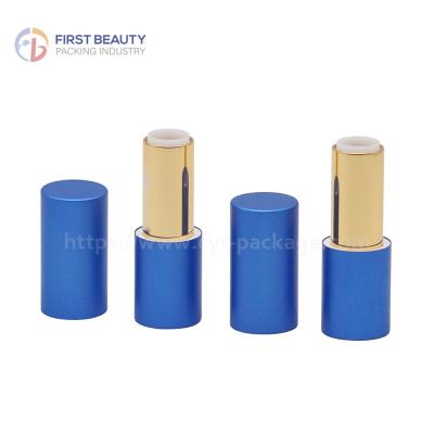 China 3.8g Round Clear Empty Lipstick Tube Lipstick Tube Container Cosmetic Makeup Mockup Sample for sale