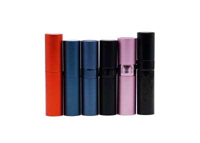 China 5ml 8ml 10ml AluminumTravel Perfume Atomizer Fashion Refillable Travel Perfume Atomizer for sale