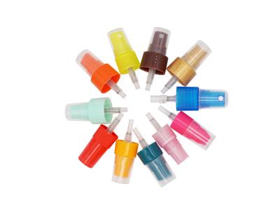 China Various Plastic Logo Customized 18mm Plastic Pump Spray Caps for sale