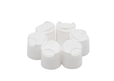 China Plastic Disc Top Cap Closures 24mm Plastic White Disc Top Cap For Bottles for sale