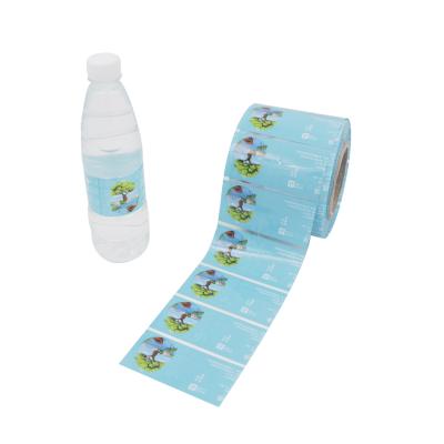 China New Style Environmental Design Sleeve Shrink Wrap Waterproof Full Bottle Labels PVC Shrink Film Label for sale