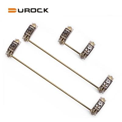 China DUROCK Deluxe PCB Mount Keyboard Stabilizers Screw-in Keycap Stabilizers with Gold Plated Wire Smokey Housing Stabilizers for sale