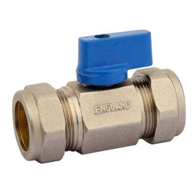 China Mini Brass Bsp Ball Valve 20mm for sale