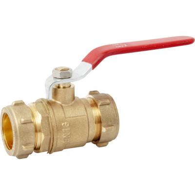 China Brass Compression Ball Valve 1 2