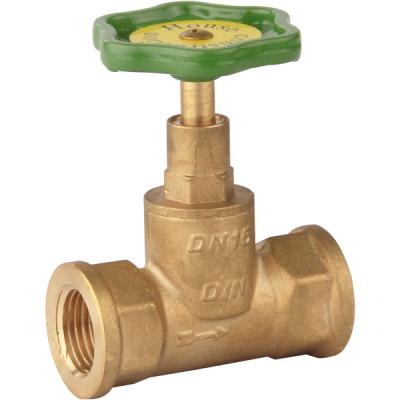 China 1 2 Brass Globe Valve FeMale X Female for sale