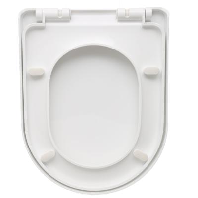 China Modern High Quality Classic Toilet Seat Cover PP Comfort Toilet Seat Covers Standard Size Public Toilet Seat for sale