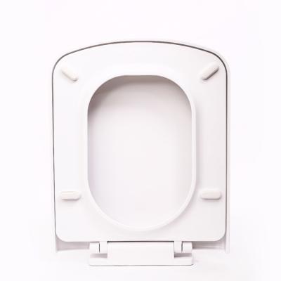 China Modern Popular Hygiene Adjustable Plastic Soft Close Toilet Seat Cover For WC Used for sale