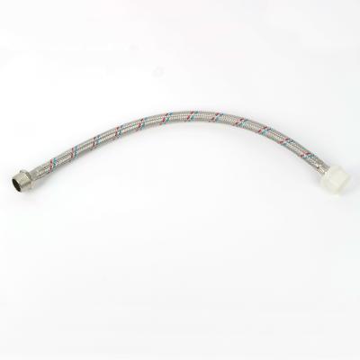 China Modern Flexible Stainless Steel Braided Wire Sink Hose Braided Wire Braided Plumbing Hose for sale