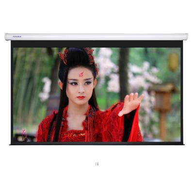 China Savicto Electric Ideal 120 Inch Screen Projector Screen With Indoor And Outdoor Remote Control Home Theater for sale