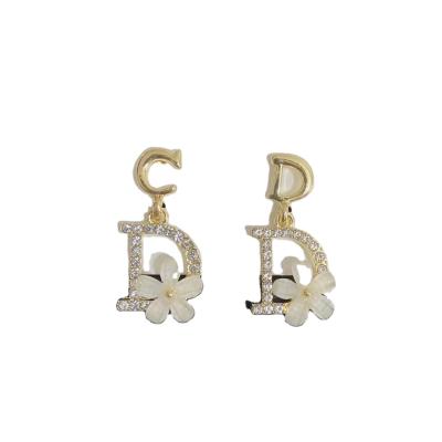 China NEW luxury casual/sporty gold circle earrings 2022 wholesale women designer earrings for sale