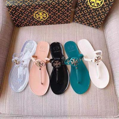 China Fashion Trend Wholesale Custom Logo High Quality Famous Designer Women Sandals Slides Ladies Luxury Slippers for sale