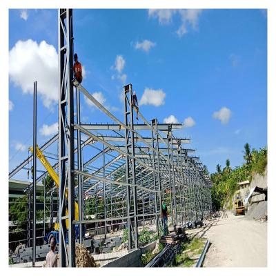 China Philippine Steel Structure For Wide Expanse Of Workshop Warehouse Factory for sale