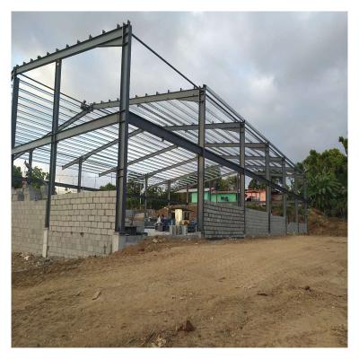 China Panama Simple And Solid Steel Structure Prefabricated Building For Warehouse Storage Use for sale