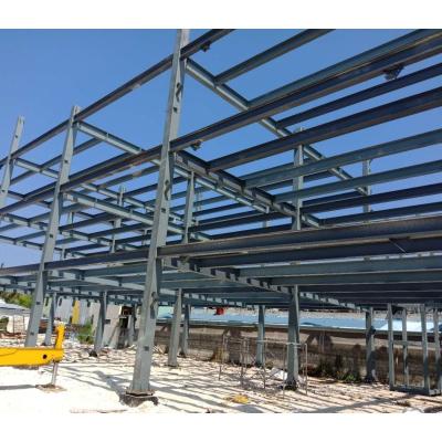 China Six Storey Prefabricated Building Prefabricated Steel Structure Warehouse Building Commercial Building for sale