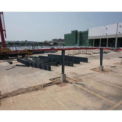 China Truss Prefabricated Steel Structure Industrial Solar Parking Area Mounting System Bracket for sale