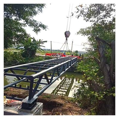 China Easy To Assemble Prefabricated Steel Bridge Kit Prefabricated Steel Road Bridge for sale