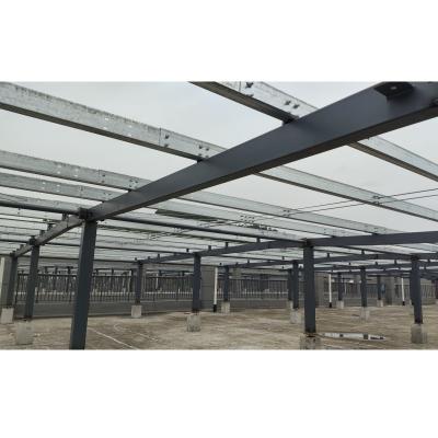 China Q235Z Steel Steel Structure For  Installation Solar Energy System Prefabricated Steel Structure Building for sale