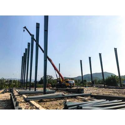 China Planta de fabricación de metal galvanizado antióxido con estructura de acero Edificio de estructura de acero Fábrica de almacén en venta