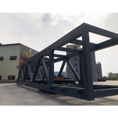 China Galvanized Driveway Sidewalk Convenient Steel Walkway Truss Bridge For Urban Construction for sale