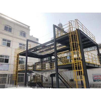 中国 Steel Structure Mezzanine Floor Warehouse Indoor Steel Platform Mezzanine For Warehouse 販売のため