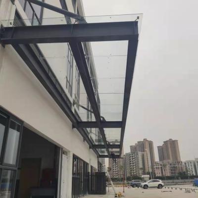 China Customized Size Steel Structure For Awnings Entrance Canopies for sale