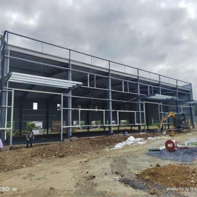 China Prefabricated Steel Structure Construction For Warehouse Workshop for sale