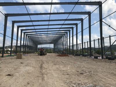 China Duurzaam geprefabriceerd metaal Q345 staalconstructie voor verwerkingsfabriek Te koop