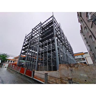 China Prefabricated Steel Structure Parking Lot Multi-Storey Parking System for sale