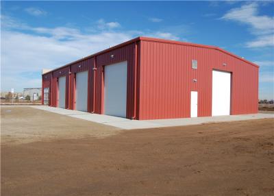 China Custom Made Prefab Metal Storage Buildings , Metal Frame Storage Sheds Anti Seismic for sale