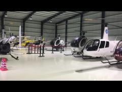 Steel hangar video