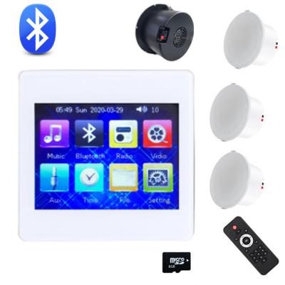 China Supports Blue-tooth Mini wall speaker controller with 4 X6 