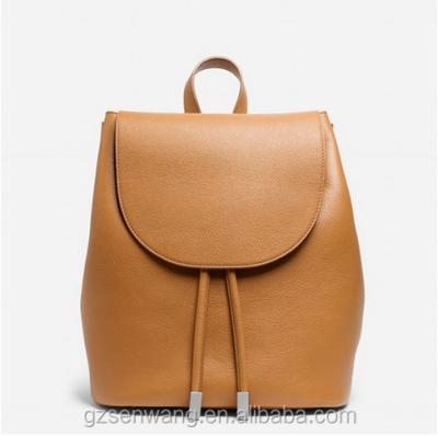 China Leisure Good Quality Woman Genuine Leather Backpacks For Ladies Daily Travel Bags for sale