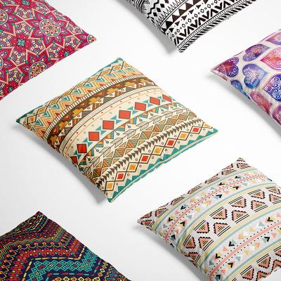 China Decorative Plush Cushion Cover Waterproof Bohemian Pillow for sale