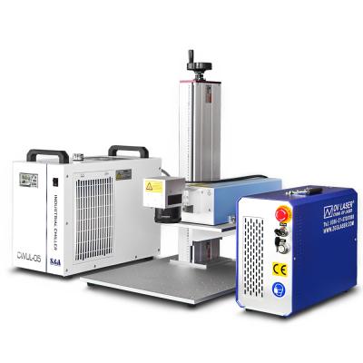 China 5W 10W Water Cooled UV Laser Engraving Machine Leather Glass Bottles Car Windows UV Laser Marking Machine for sale