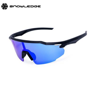 China Cycling/Skiing/Climbing/Custom Fishing Snowledge 521 Brand Sunglasses Photochromic Polarized UV Anti Increasing Running Cycling Glasses Sport Sunglasses for sale