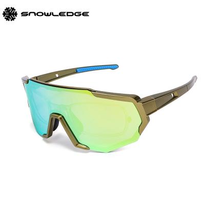 China Cycling/Skiing/Climbing/Fishing Snowledge 517 Photochromic Sunglasses Cycling Custom Polarized Sports Sunglasses Glass Mountain Bike Sunglasses OEM for sale