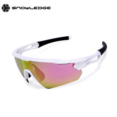 China Cycling/Skiing/Climbing/Fishing Snowledge 516 Biker Glasses Fishing Driving Sunglasses Polarized Anti UV Custom Logo Photochromic Cycling Glasses for sale