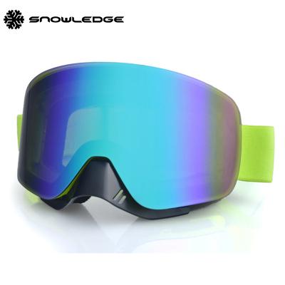 China Professional Ventilation Designed To Reduce Fogging Wholesale Custom Snowledge 108A Dirt Bike Frameless UV Protection OTG Goggles 100% MX Off Road Motocross Motorcycle Goggles for sale