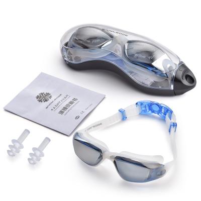 China Adult Anti Fog Protection Summer Swimming UV Goggles for sale