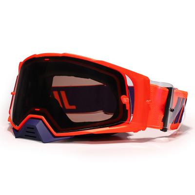 China Snowledge 306 Motocross Goggle Nose Guard Snatch Goggles Wholesale MX Motocross Goggles uv400 Protection Custom Motorcycle Goggles Anti Scratch for sale